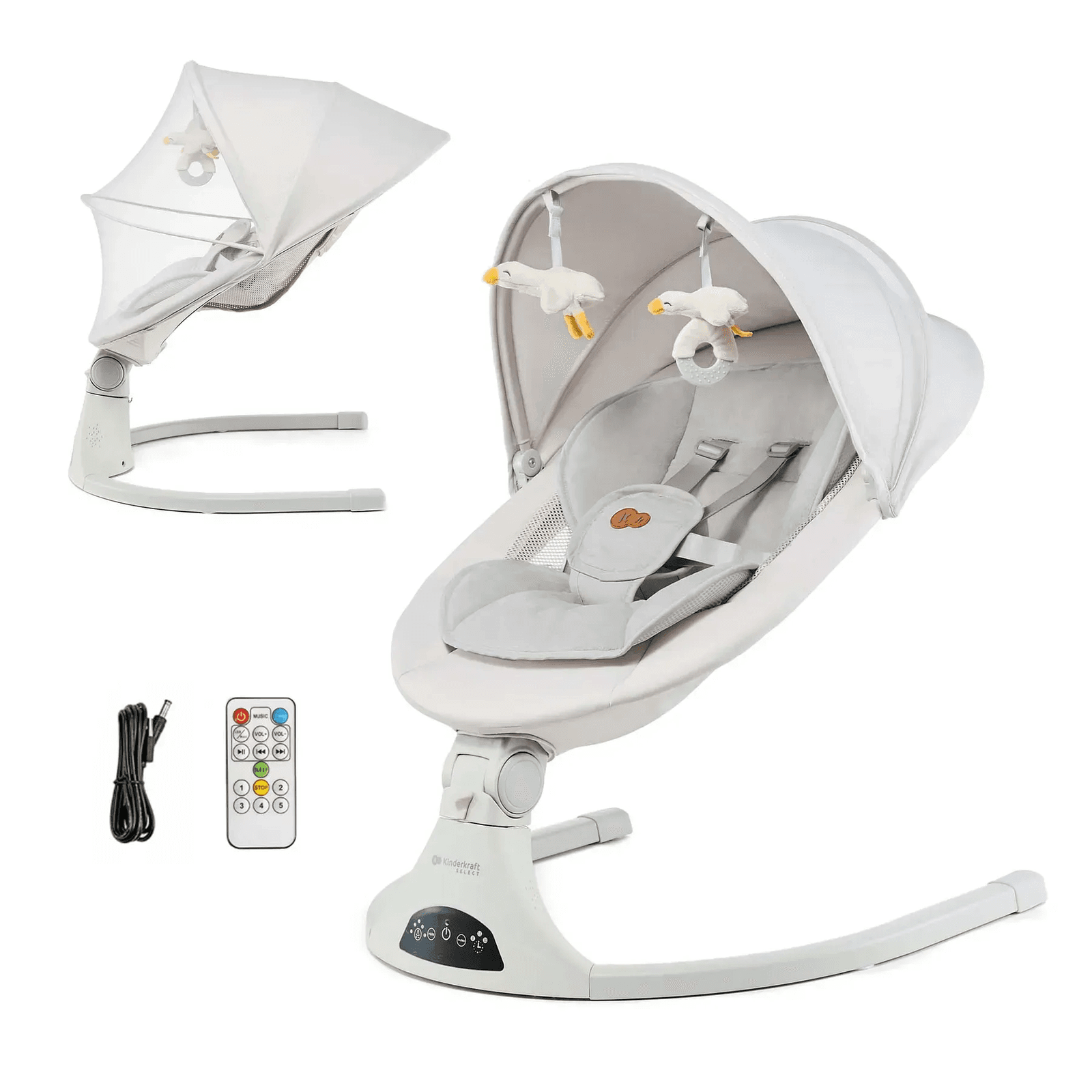 Кресло-качалка Kinderkraft Tulsy KBTULS00BEG0000 Beige
