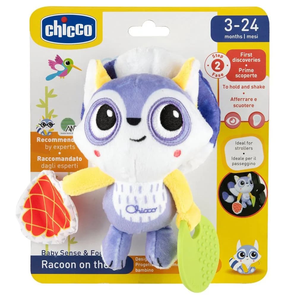 Іграшка на коляску Chicco Єнот 11563.00 фото 5 Іграшка на коляску Chicco Єнот 11563.00 фото 5