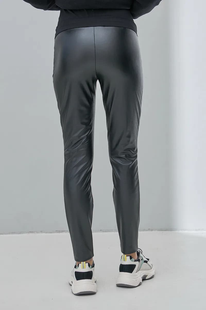 Брюки для беременных S-XL Юла мама ELVA TR-43.131 -черный фото 10 Брюки для беременных S-XL Юла мама ELVA TR-43.131 -черный фото 10
