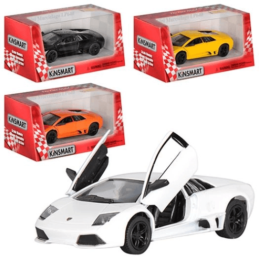 Машина Kinsmart Lamborghini Murcielago LP640 1:36 KT5317W Машина Kinsmart Lamborghini Murcielago LP640 1:36 KT5317W