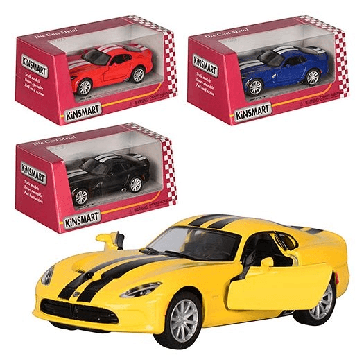 Машина Kinsmart Dodge Viper GTS 1:36 KT5363WF
