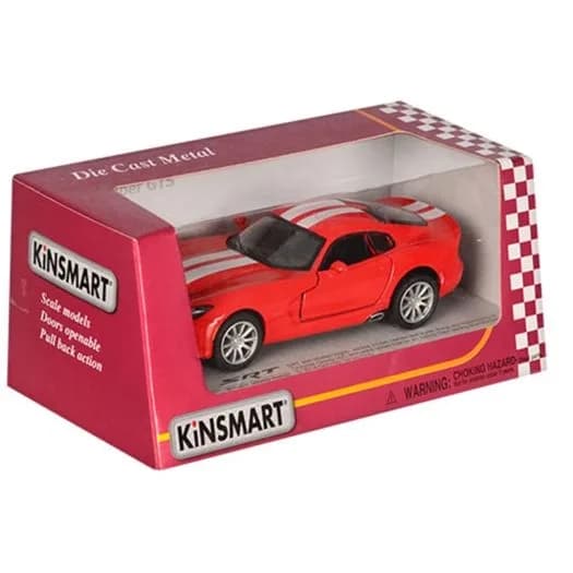 Машина Kinsmart Dodge Viper GTS 1:36 KT5363WF фото 3