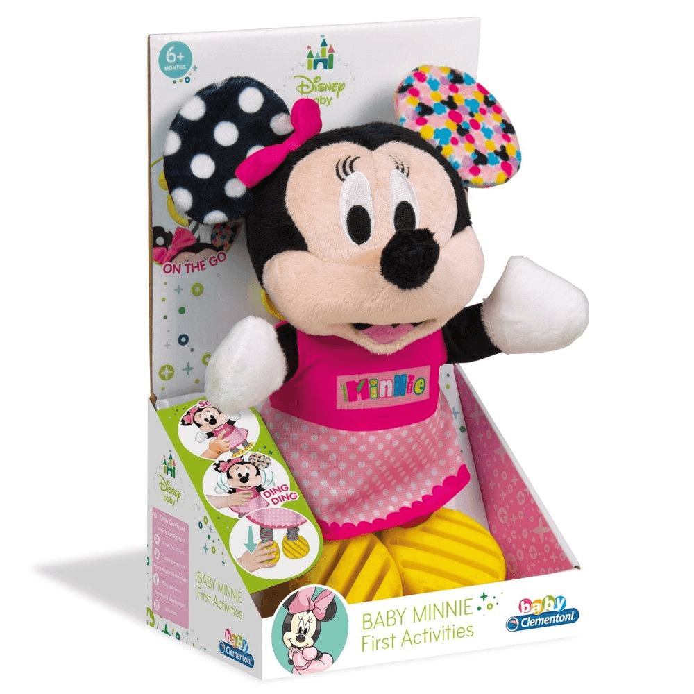 Игрушка мягкая на коляску Clementoni Крошка Минни 17164 Игрушка мягкая на коляску Clementoni Крошка Минни 17164
