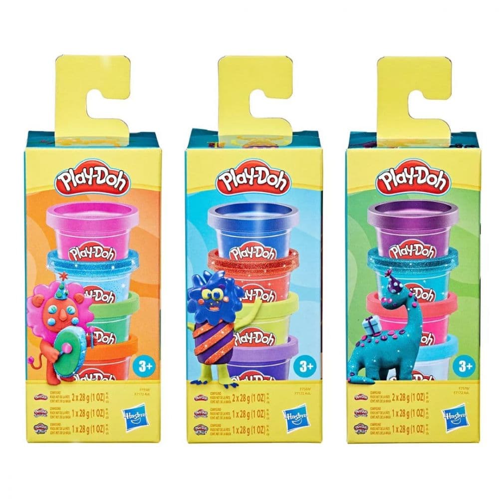 Набір для ліплення Play-Doh 4 банки F7172 Набір для ліплення Play-Doh 4 банки F7172