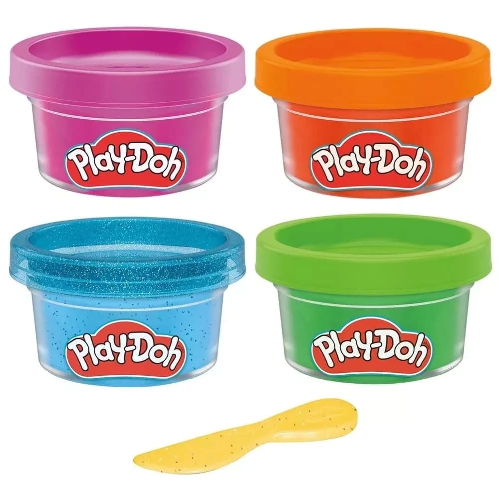 Набір для ліплення Play-Doh 4 банки F7172 фото 3 Набір для ліплення Play-Doh 4 банки F7172 фото 3