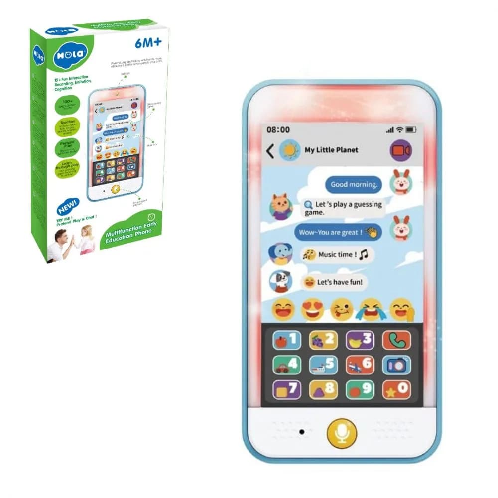 Телефон навчальний Hola HA067700 фото 2 Телефон навчальний Hola HA067700 фото 2