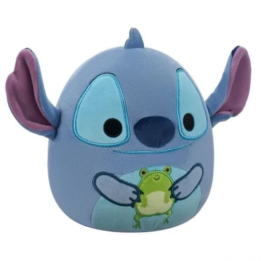 Игрушка мягкая Squishmallows Стич с лягушкой 17см SQDI00730 фото 3 Игрушка мягкая Squishmallows Стич с лягушкой 17см SQDI00730 фото 3