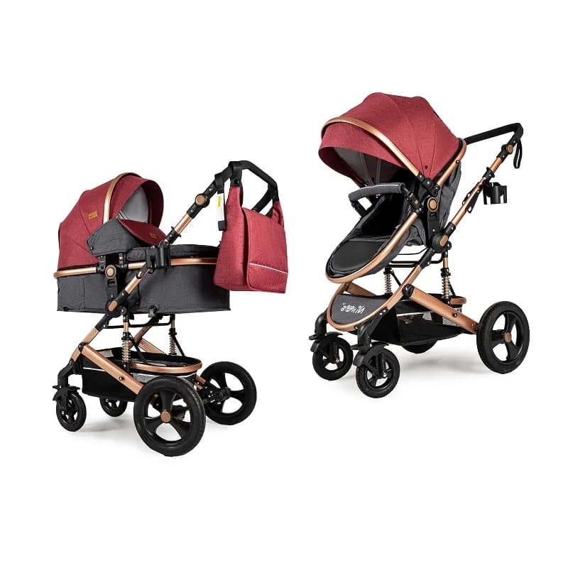Коляска-трансформер 2в1 Ninos Brava New Red NB2021NEWRG фото 2 Коляска-трансформер 2в1 Ninos Brava New Red NB2021NEWRG фото 2
