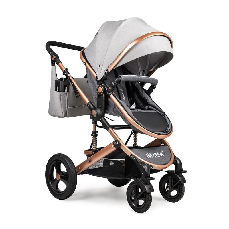 Коляска-трансформер 3в1 Ninos Brava New Grey NB2021W31GG фото 5 Коляска-трансформер 3в1 Ninos Brava New Grey NB2021W31GG фото 5