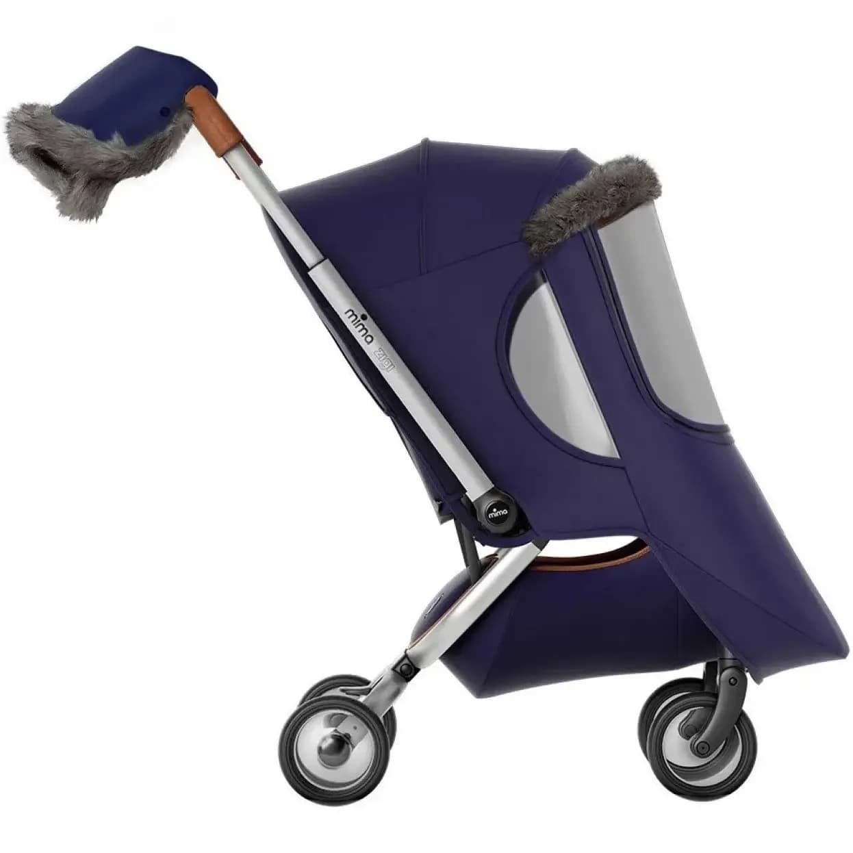 Зимовий набір для коляски Mima Zigi S3800-23 73807 Midnight Blue фото 2 Зимовий набір для коляски Mima Zigi S3800-23 73807 Midnight Blue фото 2