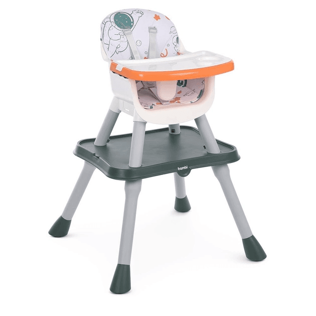 Стільчик для годування Bambi M 5672-7 Orange Стільчик для годування Bambi M 5672-7 Orange