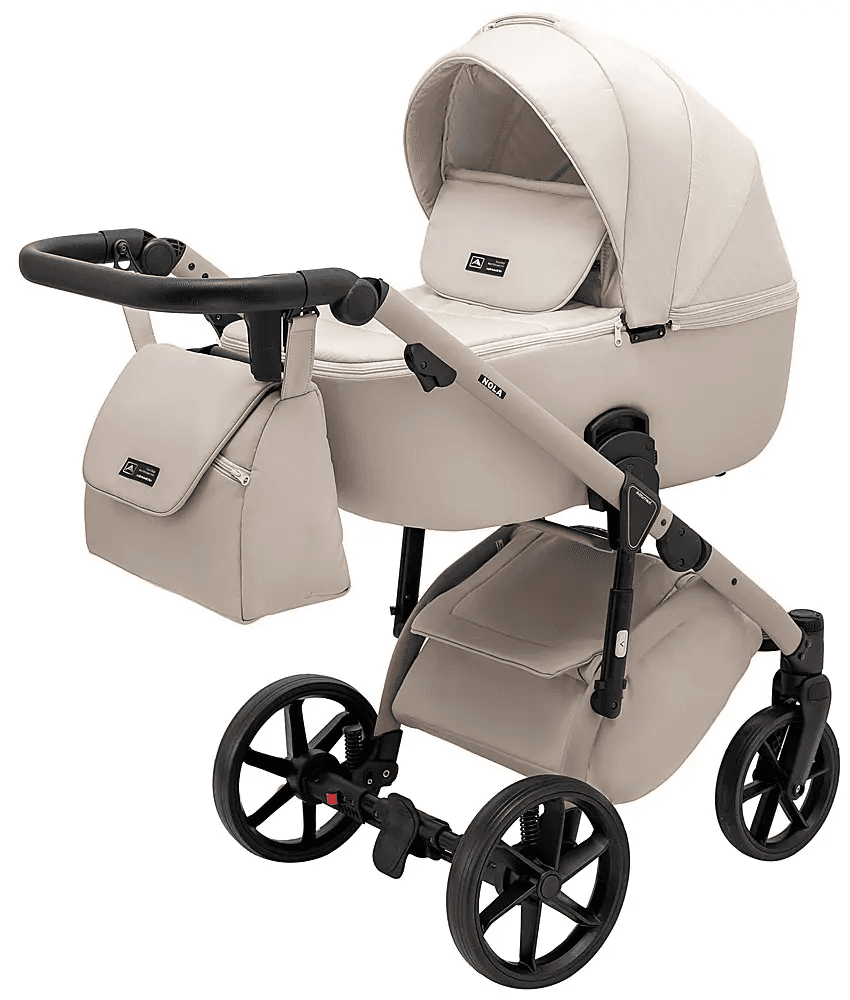Коляска універсальна 2в1 Adamex Nola Natura Vanilla 681680