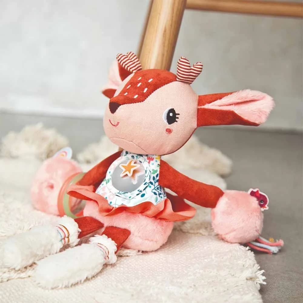 Игрушка с развивающими элементами Lilliputiens Олененок Стелла 83300 фото 6 Игрушка с развивающими элементами Lilliputiens Олененок Стелла 83300 фото 6