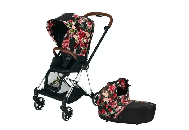 Коляска универсальная 2в1 Cybex Mios 4.0 Spring Blossom Dark/Chrome Brown 519004019/3 Коляска универсальная 2в1 Cybex Mios 4.0 Spring Blossom Dark/Chrome Brown 519004019/3