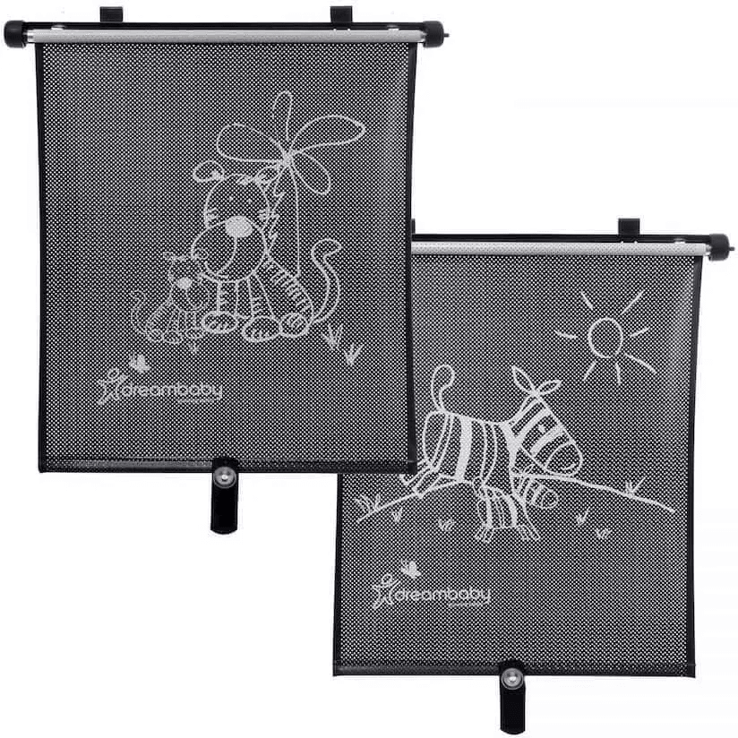 Шторка солнцезащитная DreamBaby Zebra+Tiger G238 Шторка солнцезащитная DreamBaby Zebra+Tiger G238