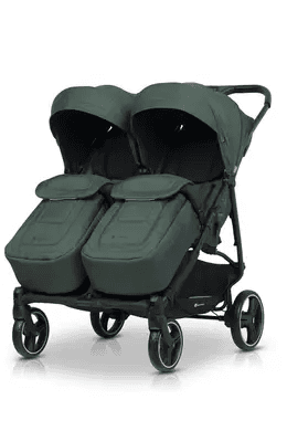 Коляска для двійні EasyGo Doblo 2024 EGDOB24-21 Jungle Коляска для двійні EasyGo Doblo 2024 EGDOB24-21 Jungle