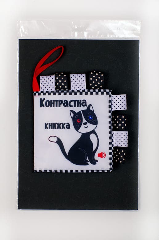 Книга мягкая Книжковий хмарочос Котик 404065