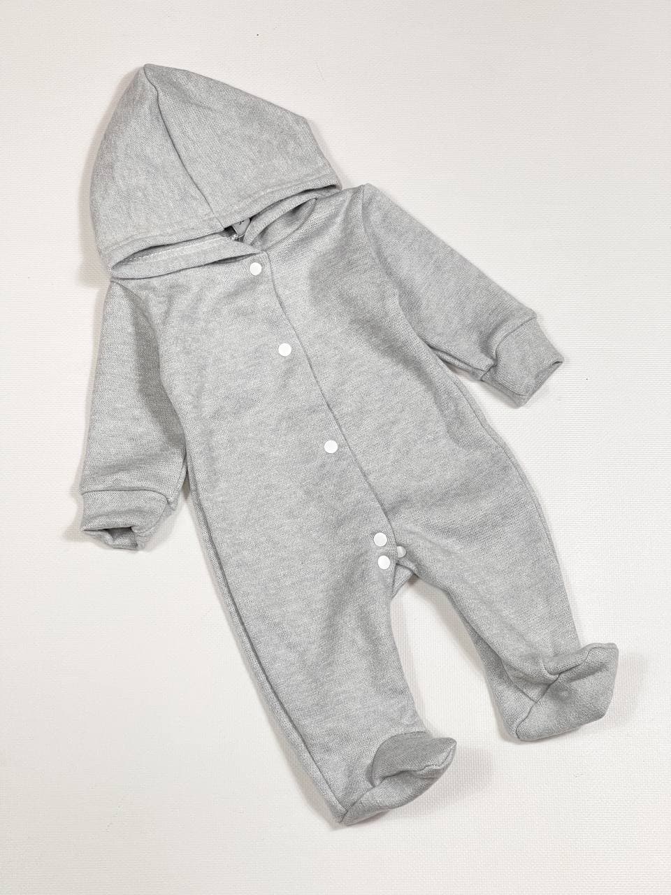 Комбінезон для новонароджених Twins Baby 0732008 -сірий