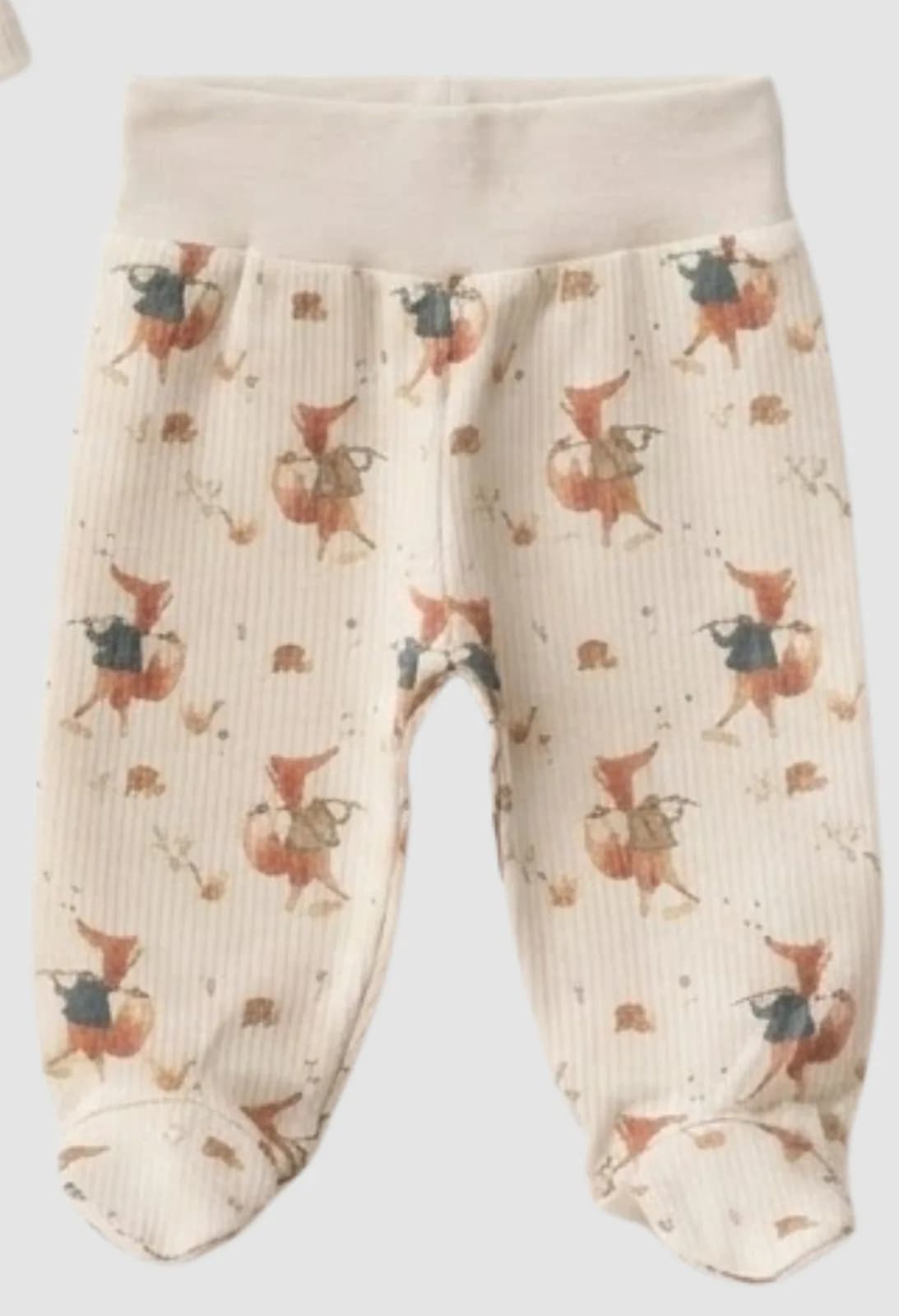 Комплект (кофта, повзунки, шапочка, слинявчик, царапки) 56 SD Baby 2121 беж фото 2