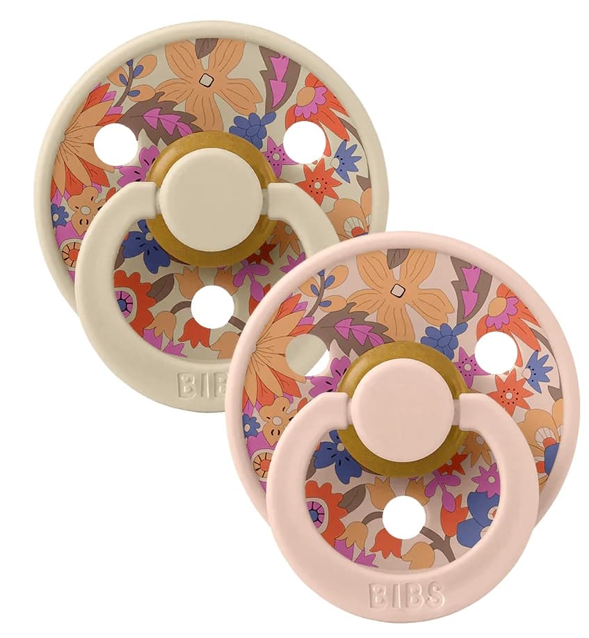 Пустышка латексная BIBS Liberty Pacifier Colour 6-18м 2шт 12021101 Пустышка латексная BIBS Liberty Pacifier Colour 6-18м 2шт 12021101