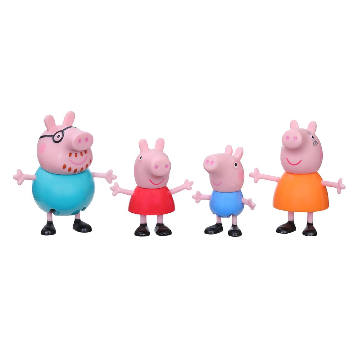 Фігурки Peppa Дружня родина Пеппи 4шт F2190 Фігурки Peppa Дружня родина Пеппи 4шт F2190