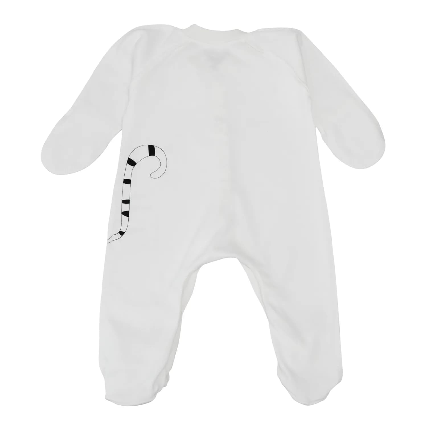 Комбінезон для новонароджених Minikin М'якенькі лапки 2424403 -молочний фото 2