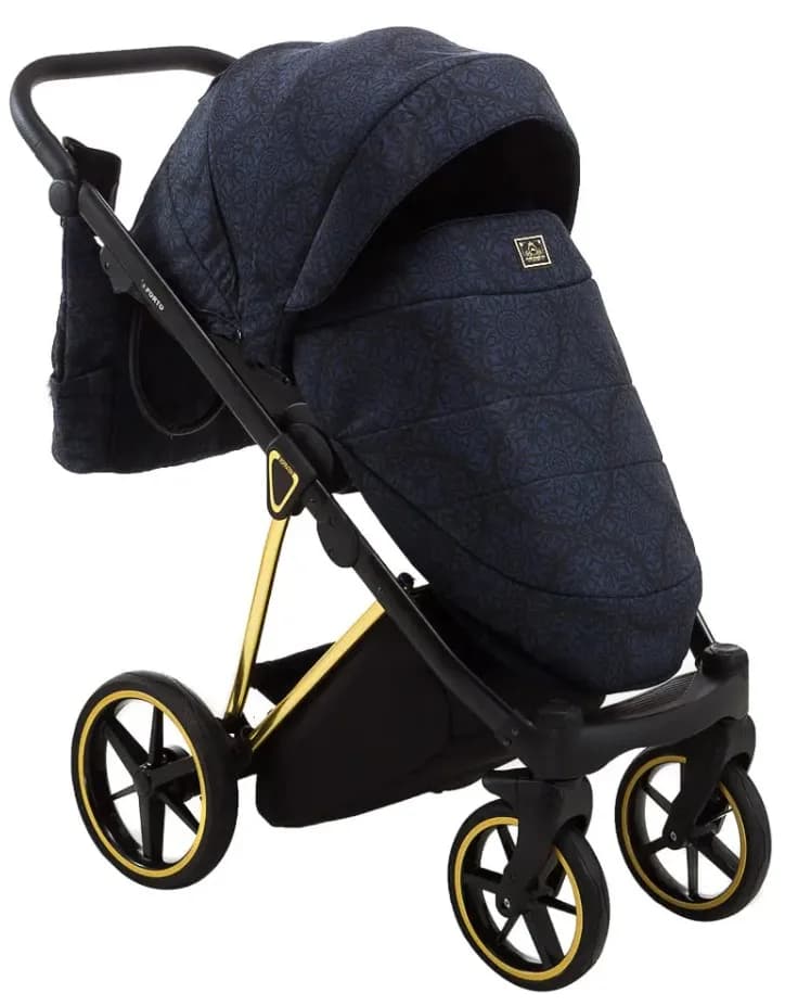 Коляска універсальна 2в1 Adamex Porto Special Edition Gold TK-605 625664 фото 4