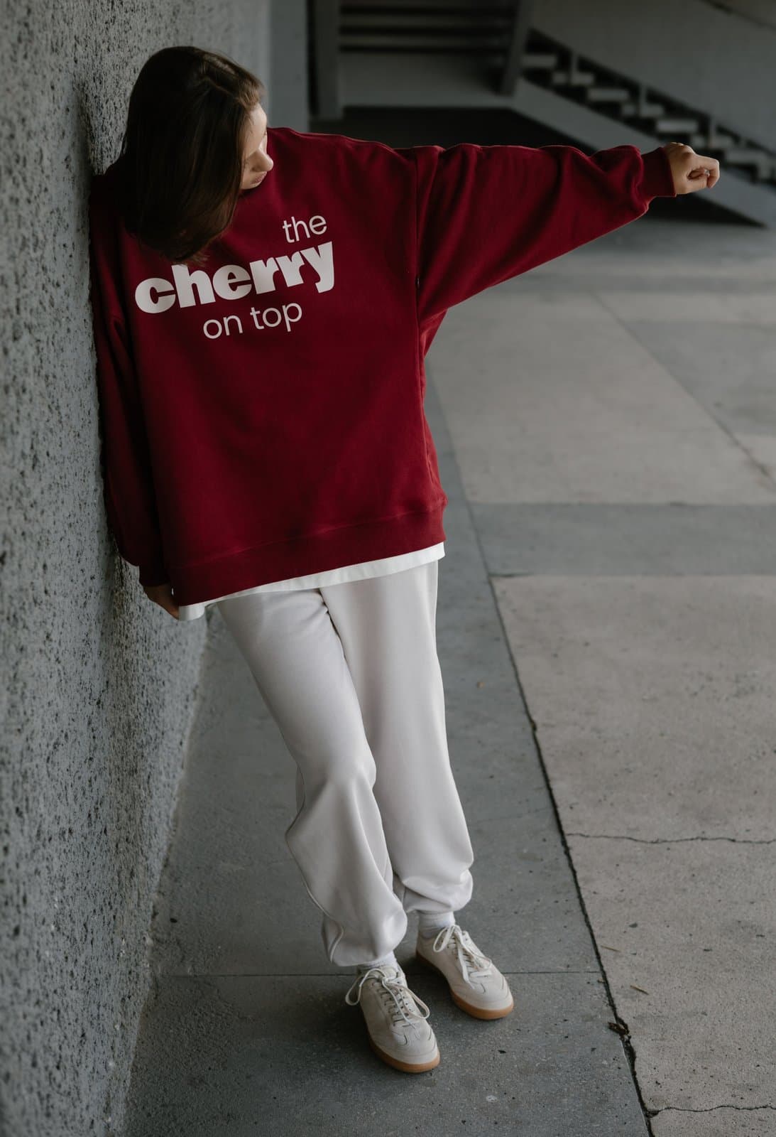 Світшот для вагітних і годування JUSE The cherry on top СВШ3 -бордовий Світшот для вагітних і годування JUSE The cherry on top СВШ3 -бордовий