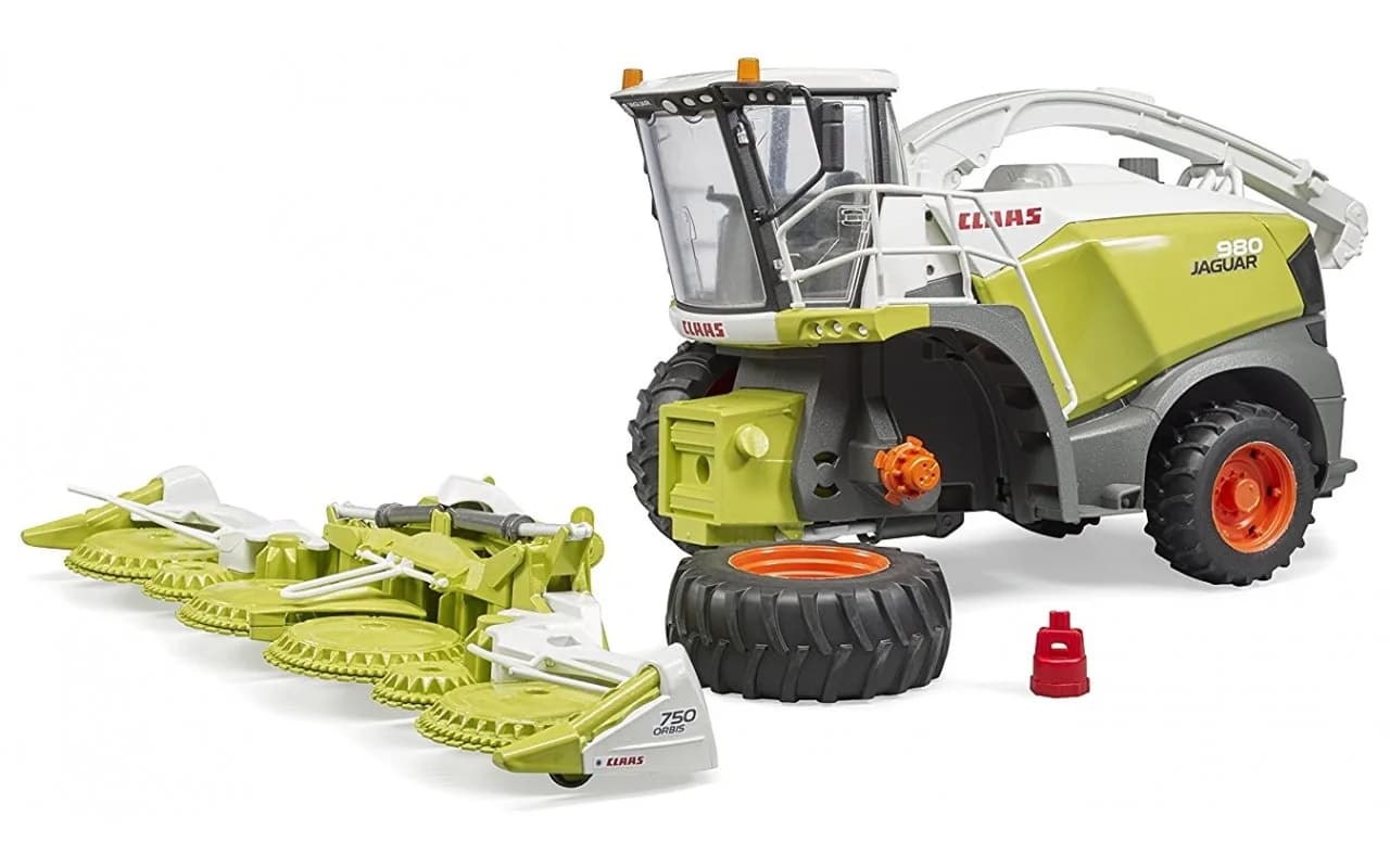 Комбайн Claas Jaguar кормозбиральний 1:16 Bruder 02134 фото 4