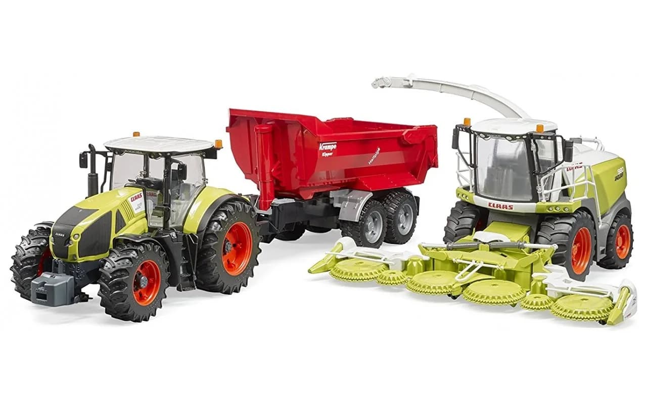Комбайн Claas Jaguar кормозбиральний 1:16 Bruder 02134 фото 6