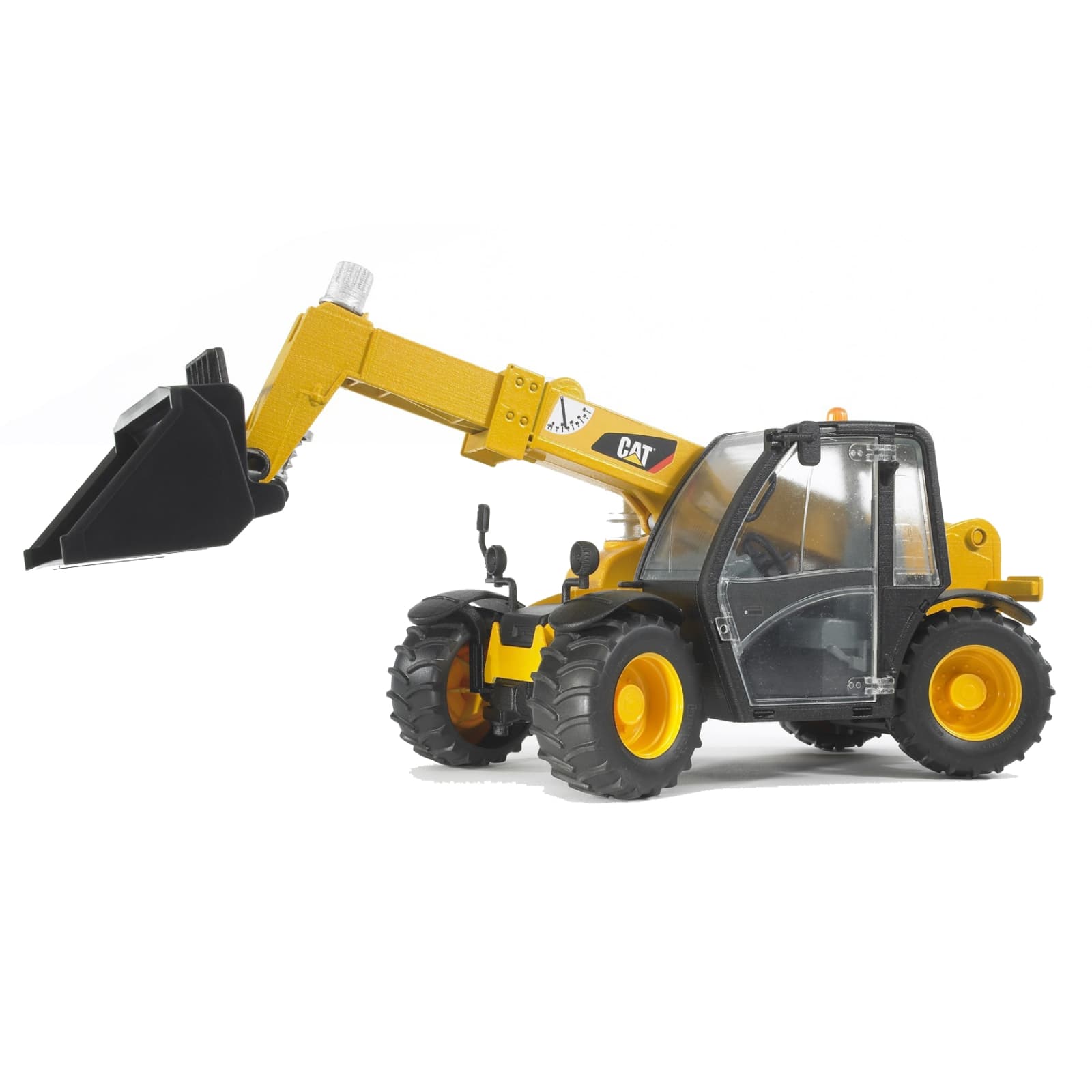 Дорожній навантажувач CAT з телескопічною стрілою, М1:16 Bruder 02141