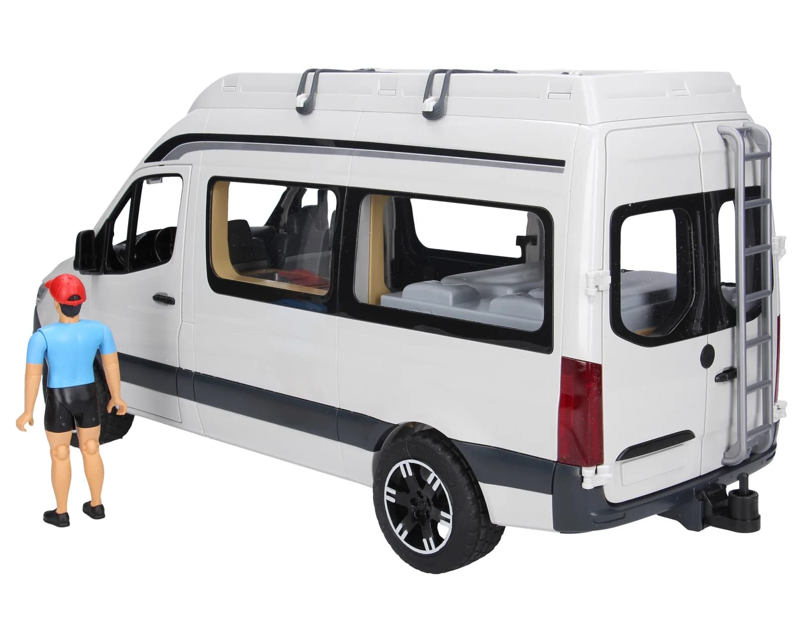 Автомобиль MB Sprinter для кемпинга с фигуркой Bruder 02672 фото 2