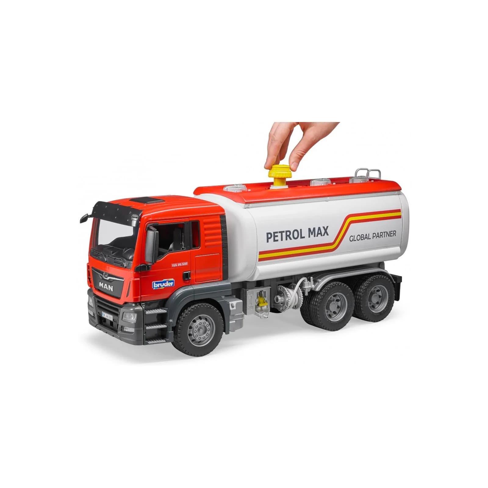 Паливовоз MAN TGS, М1:16 Bruder 03775 фото 4