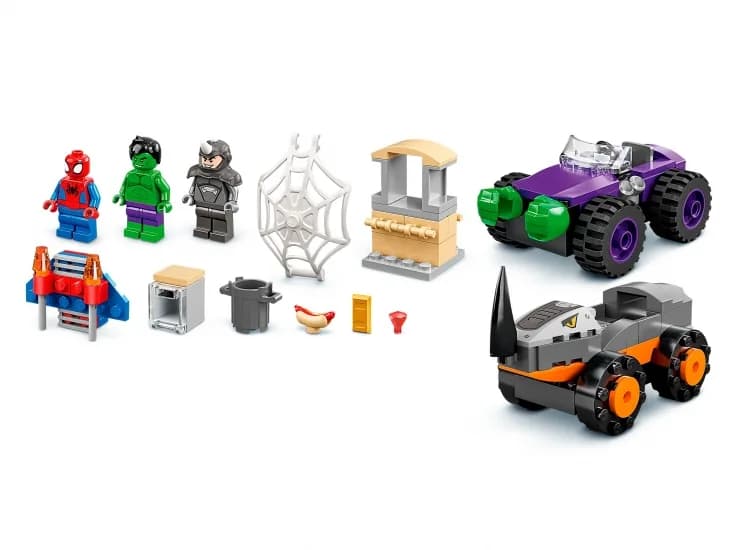 Конструктор Lego Marvel Битва Халка проти Носорога 110дет 10782 фото 3