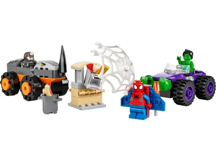 Конструктор Lego Marvel Битва Халка проти Носорога 110дет 10782 фото 4