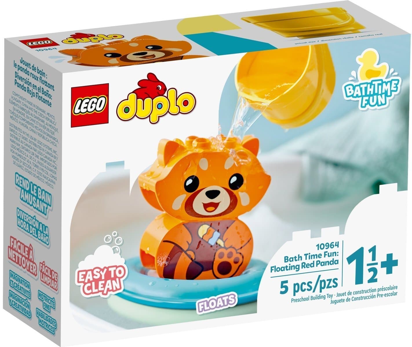 Конструктор Lego Duplo Плавающий остров с животными 20дет 10966 Конструктор Lego Duplo Плавающий остров с животными 20дет 10966