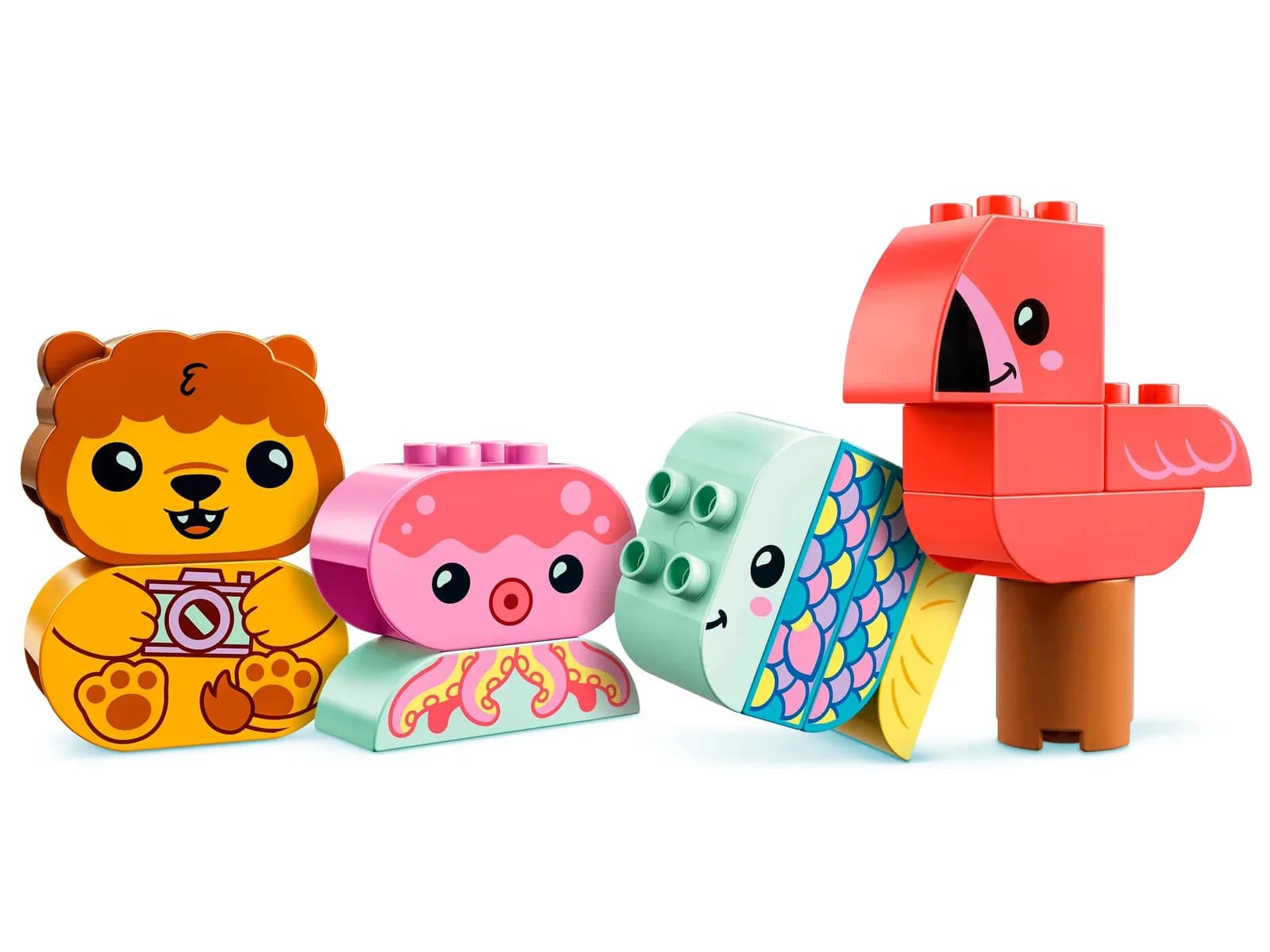 Конструктор Lego Duplo Плавающий остров с животными 20дет 10966 фото 3