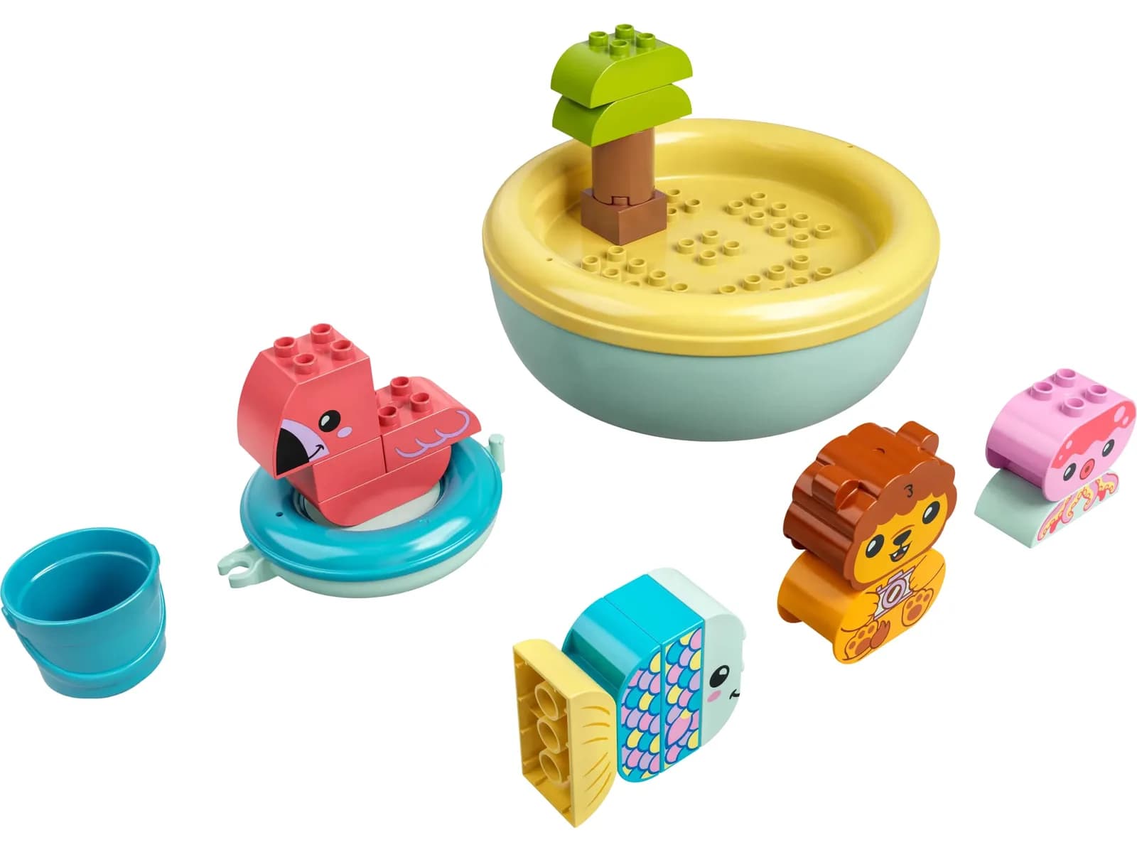 Конструктор Lego Duplo Плавающий остров с животными 20дет 10966 фото 7 Конструктор Lego Duplo Плавающий остров с животными 20дет 10966 фото 7
