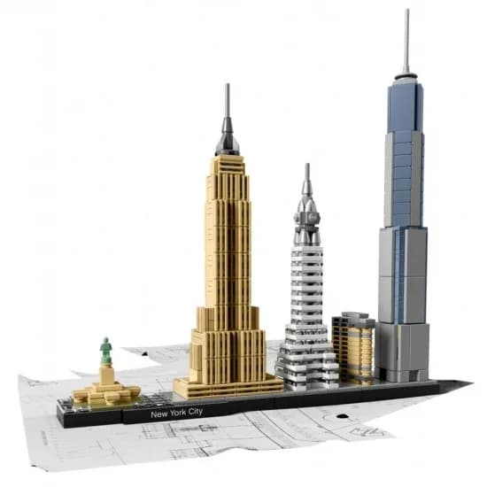 Конструктор Lego Architecture Нью-Йорк 598дет 21028 фото 3