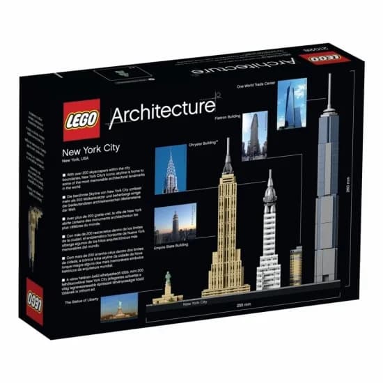 Конструктор Lego Architecture Нью-Йорк 598дет 21028 фото 2