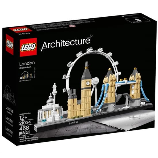 Конструктор Lego Architecture Лондон 468дет 21034 Конструктор Lego Architecture Лондон 468дет 21034