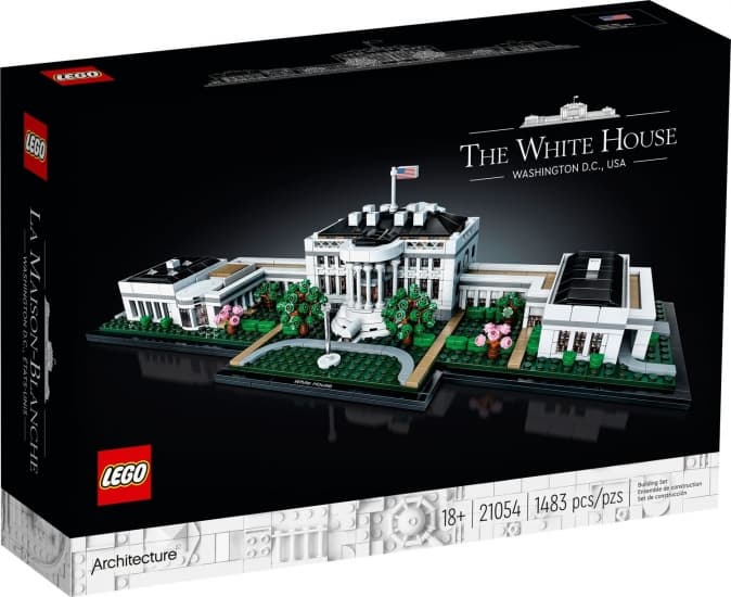 Конструктор Lego Architecture Білий дім 1483дет 21054 Конструктор Lego Architecture Білий дім 1483дет 21054