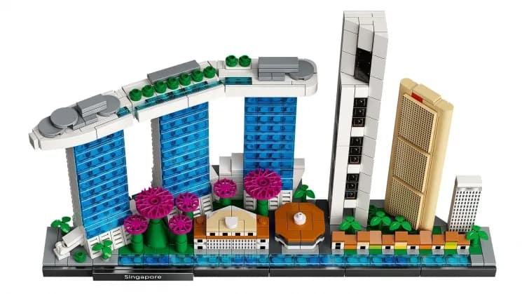 Конструктор Lego Architecture Сінгапур 827дет 21057 фото 5