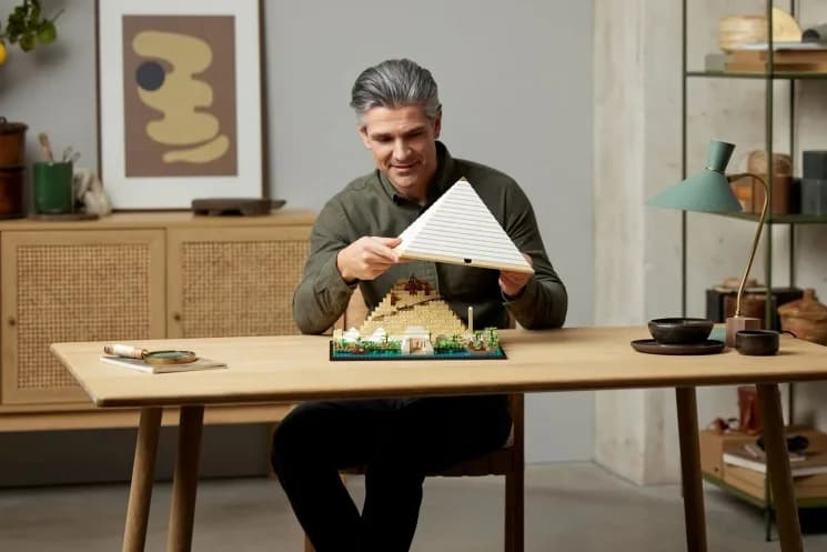 Конструктор Lego Architecture Пирамида Хеопса 1476дет 21058 фото 5
