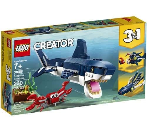Конструктор Lego Creator Мешканці морських глибин 230дет 31088 Конструктор Lego Creator Мешканці морських глибин 230дет 31088