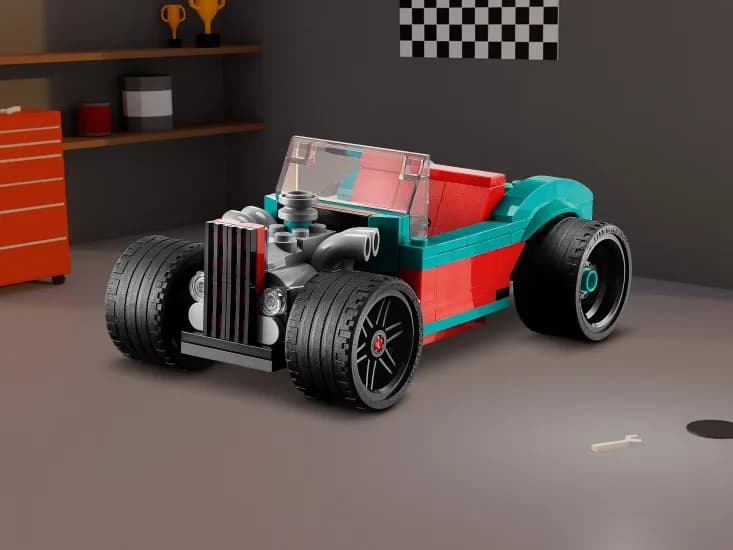 Конструктор Lego Creator Авто для уличных гонок 258дет 31127 фото 8