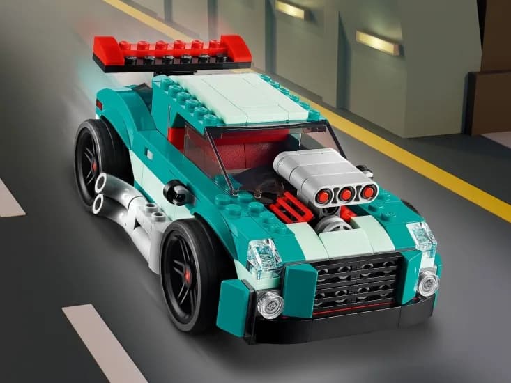 Конструктор Lego Creator Авто для уличных гонок 258дет 31127 фото 9