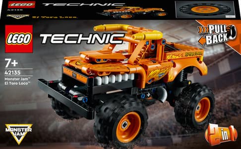 Конструктор Lego Technic Monster Jam El Toro Loco 247дет 42135 Конструктор Lego Technic Monster Jam El Toro Loco 247дет 42135