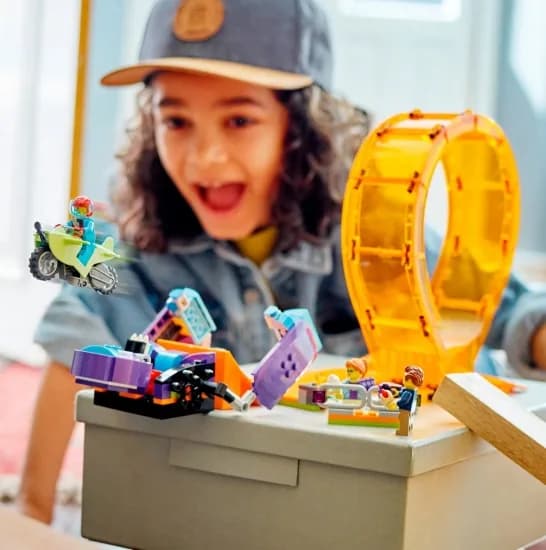 Конструктор Lego City Каскадерская петля Удар Шимпанзе 226дет 60338 фото 3