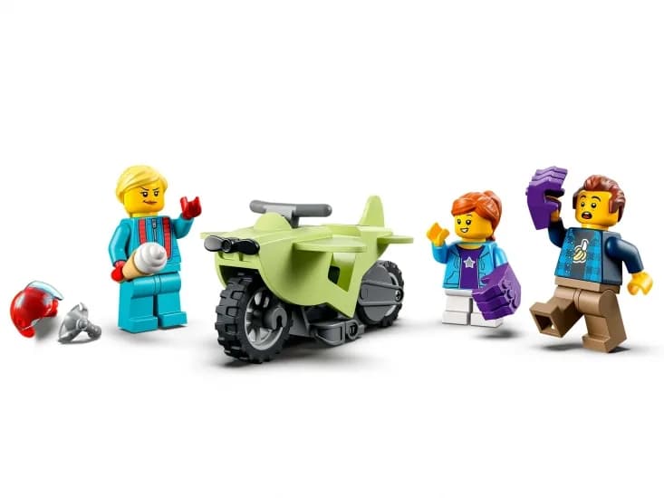 Конструктор Lego City Каскадерская петля Удар Шимпанзе 226дет 60338 фото 6